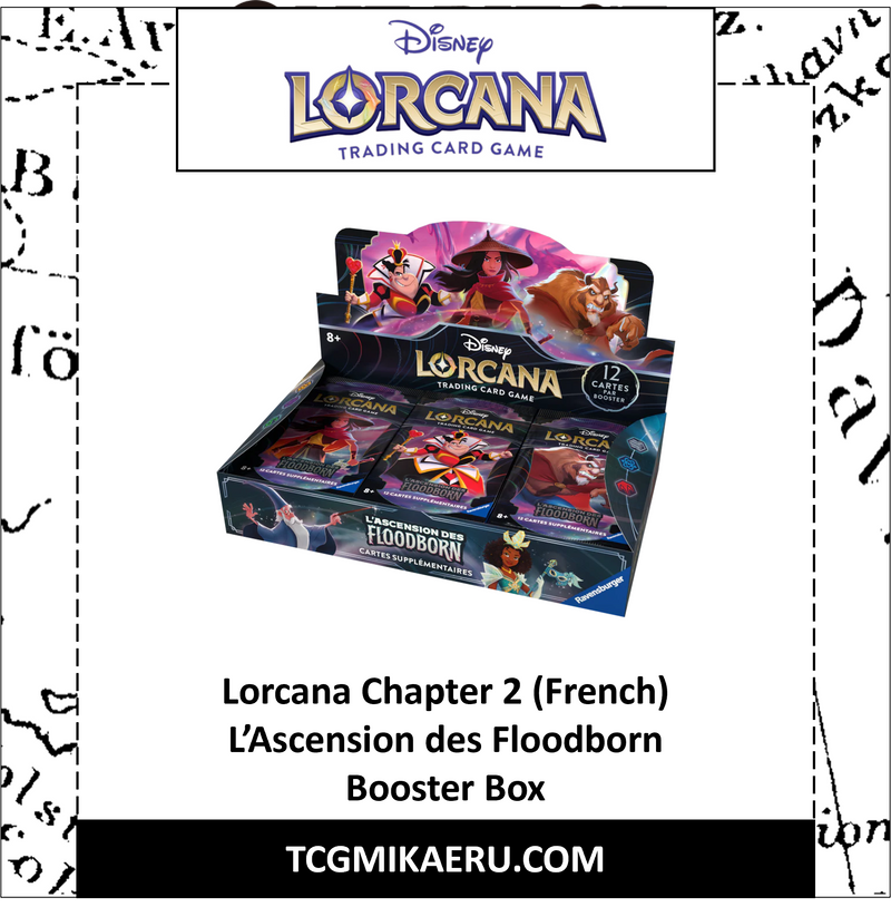 新品　Disney LORCANA 物語の始まり　シュリンク付き5box Disney ロルカナ シュリンク付き BOX 日本語版 LORCANA THE